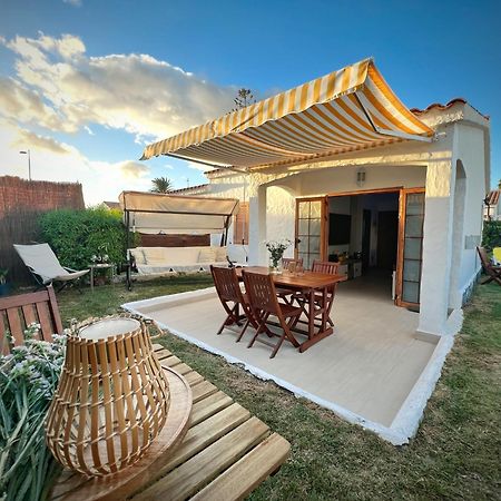 Buzzstays: 1-Bed Bungalow, Garden, Near Yumbo & Beach Maspalomas  Exterior foto